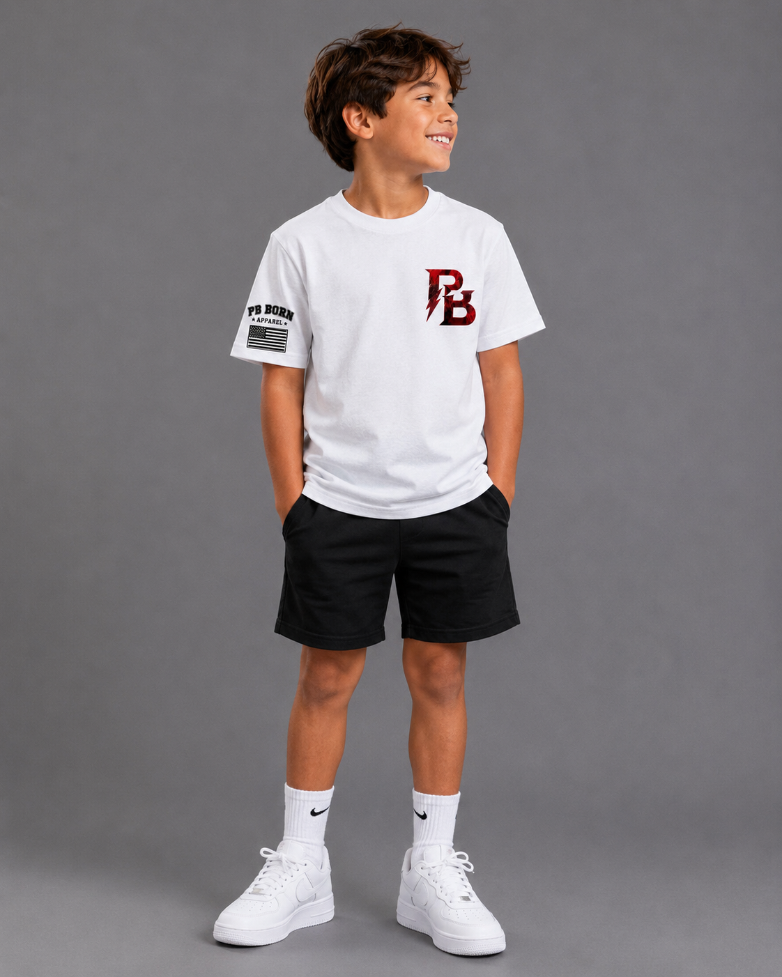 PB Born Fearless Tee (Kids)